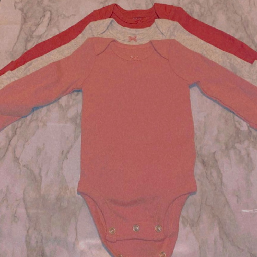 long sleeve onesie set of 3